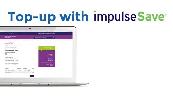 Top up with ImpulseSave wealth platform impulsesave
