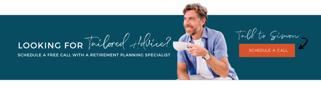 schedule a call with a retirement specialist banner